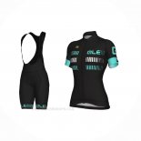 2021 Ropa Ciclismo Mujer ALE Azul Claro Mangas Corta y Culotte Corto(5) (1)